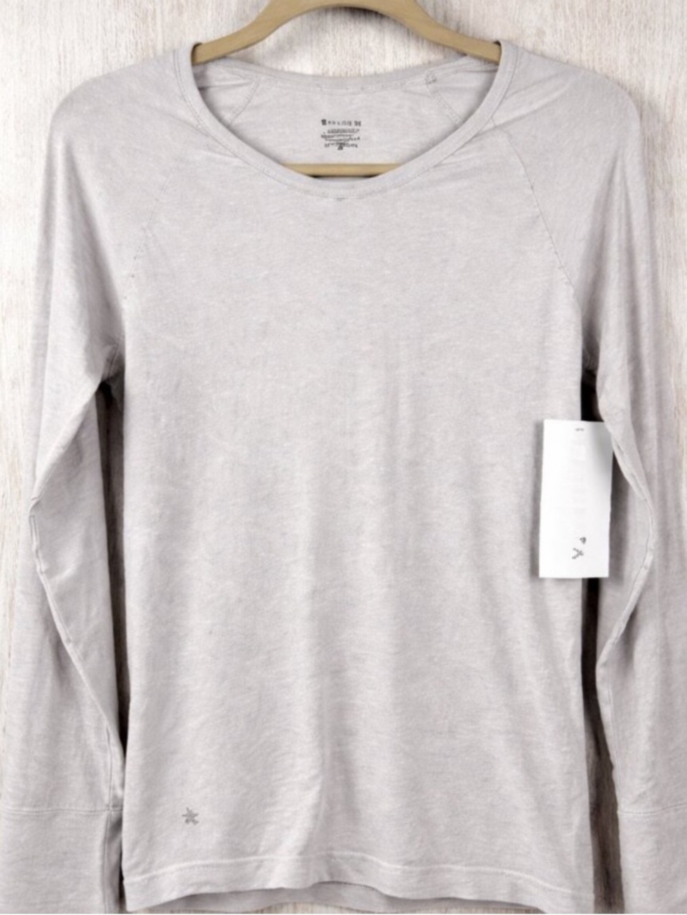 Light Gray Long-Sleeve Women's Tee